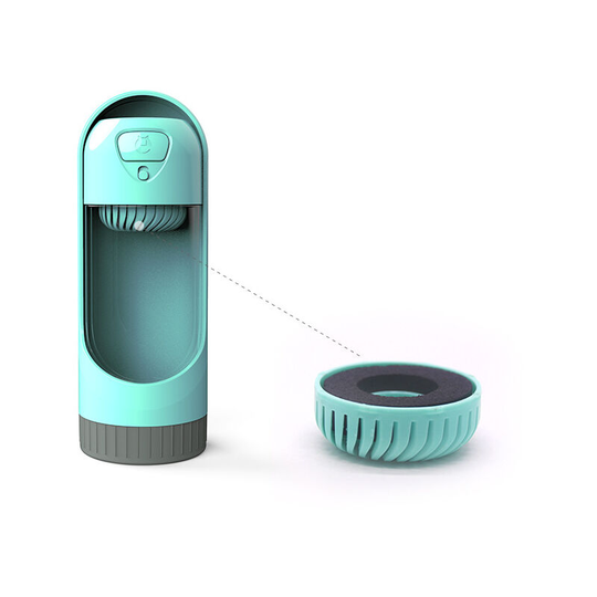 Benobby Kids - Dog Water Bottle, Pet Travel Water Bottle, bpa Free, Portable Leak Proof Puppy Water Bowl with Sellable Design, Great for Walking,