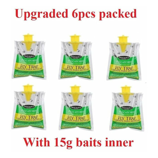 Pieces Hanging Fly Trap Disposable Bag