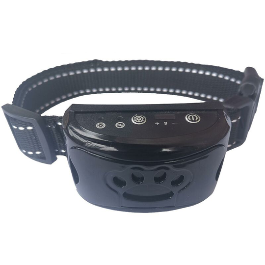 Anti Bark Dog Collar 3 in 1 Excessive Barking Device Harmless and Humane Anti Bark Training(Black)