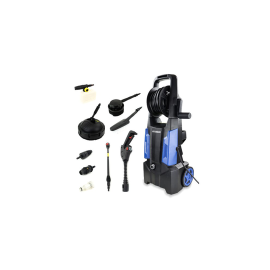 Hyundai HYW1900E 1900W 2100psi 145bar Electric Pressure Washer With 6.5L/Min Flow Rate