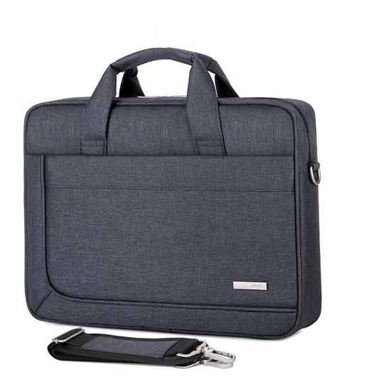 FVO - Laptop Bag 14 15 15.6 Inch Laptop Briefcase with Expandable Shoulder Strap Waterproof Business Briefcase with Tablet Pocket for Men Women