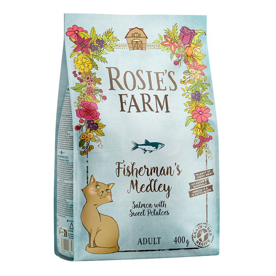 Rosie's Farm Fisherman's Medley Salmon & Sweet Potato - Mega Economy Pack: 5 x 2kg