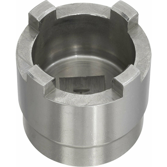 37mm Motorcycle Swingarm Locknut Castellated Bit - 4 Pin / Tooth - 1/2' Drive