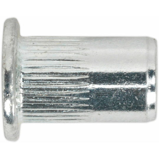 50 pack M5 x 0.8mm splined Threaded Insert Rivet Nuts - Standard Flange Head
