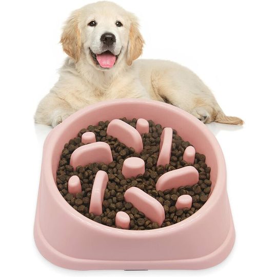 Slow Feeding Dog Bowls Dog Bowl Slow Feeder to Prevent Choking and Overeating, Non-Slip Bowl for Small and Medium Dogs