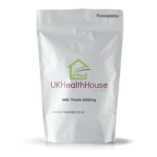 (Milk Thistle - 3000mg X 180 Tablets - High Strength - Strong Formula) Milk Thistle - 3000mg Tablets