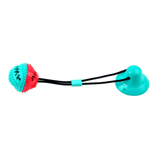 Betterlifegb - Toy dog suction cup for interactive dog, new version games dog intelligence with bell, toy puppy suitable for small and medium dogs