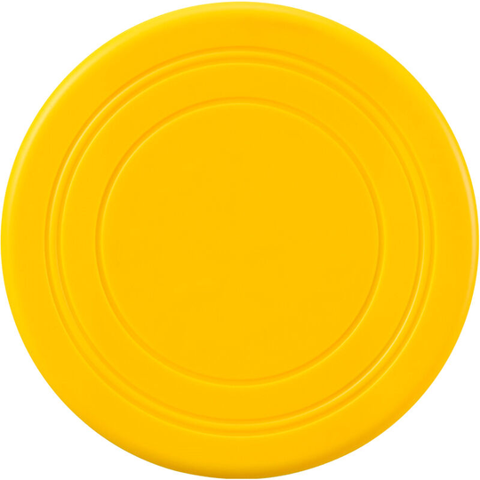 Lifcausal - tpr Flying Disc for Pets 17.8CM Disc Interactive Pet Toy Dog Toy Chew Toy Training Plaything Exercise Entertainment Tool for Pets Yellow