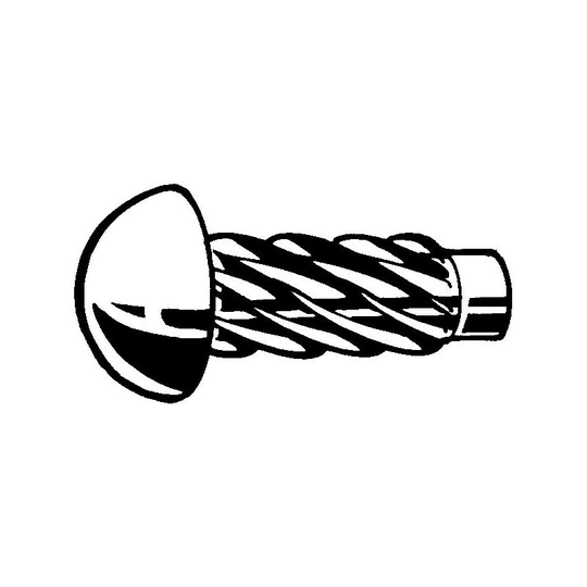 1.9X3.2MM Drive Screw ni Plated (BX-500) - Qualfast