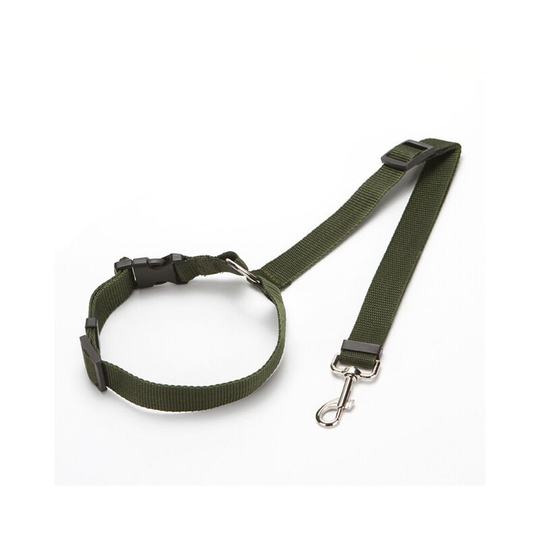 Deckon - Strong Dog Leash with Padded Handle Anti-Pull Rope Elastic Training Leash for Medium and Large Dogs in Heavy Pulling (110CM-150CM, green)
