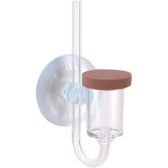 CO2 atomizer diffuser Acrylic Aquarium Carbon dioxide Transparent Bubble Meter refiner Aquarium Aquarium (l)