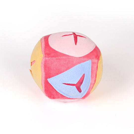 Dog sniffing ball, red seven colors 15 * 15 * 15cm dog sniffing pad soft pet nose work sniffing pad training feeding foraging skills blanket dog game
