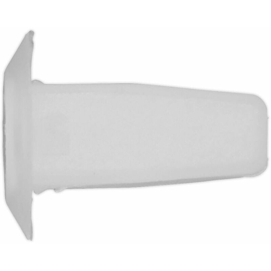 20 pack White Push In Locking Nut - 15mm x 21mm - Universal Vehicle Trim Clip