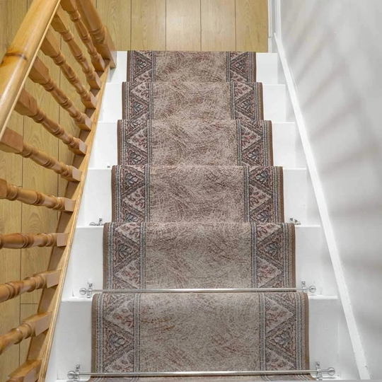 Ackley Brown Stair Runner