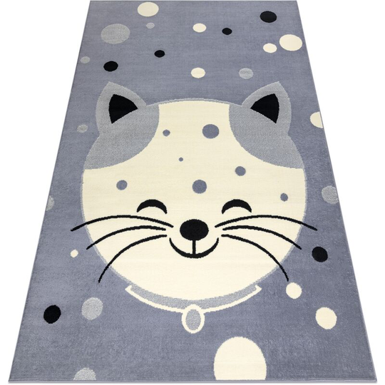 Rugsx - Carpet bcf flash Kitten 3998 - grey gray 200x300 cm