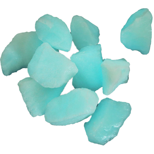 100g Garden Stones Solar Energy Glow Stones Rocks Luminous Garden Yard Walkway Decoration blue