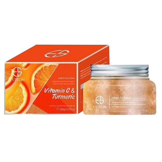 Dr Rashel Vitamin C & Turmeric Body & Face Scrub 350g
