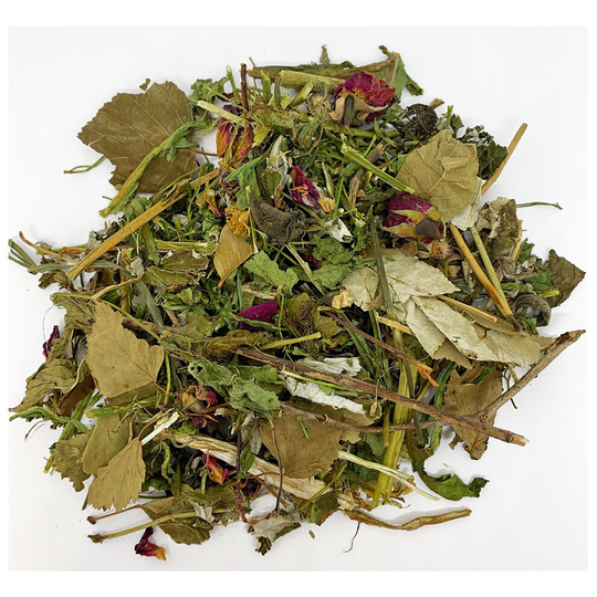 (1kg) Bunny Bistro Herb Salad - Natural Botanical Food, Rabbit, Guinea Pig, Degu