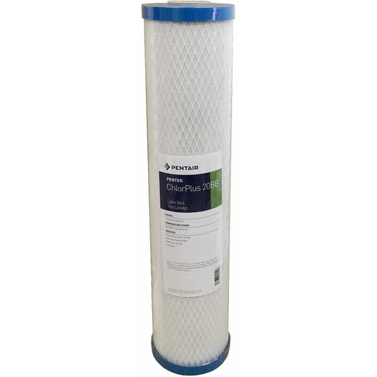 Pentek chlorplus 20' Jumbo Carbon Block Filter