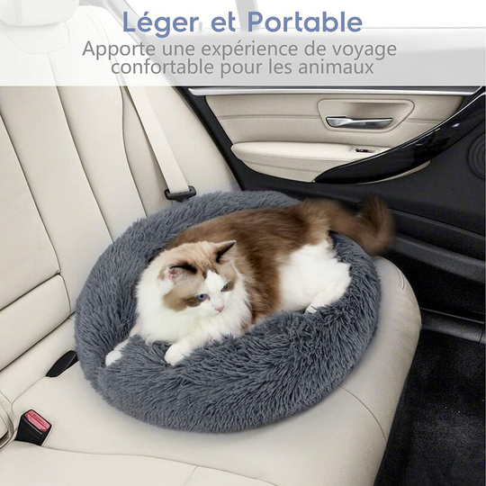 Readcly - Cat Bed, Round Fluffy Dog Cat Cushion, Extra Soft and Comfortable, Washable Cat Bed, Anti Stress Dog Bed Sleeping Bed Ideal for Kitten