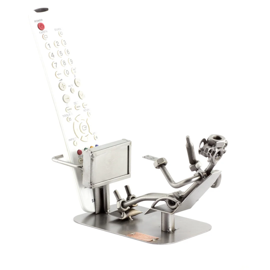 Powe End of Work Remote Control Holder Screw Man