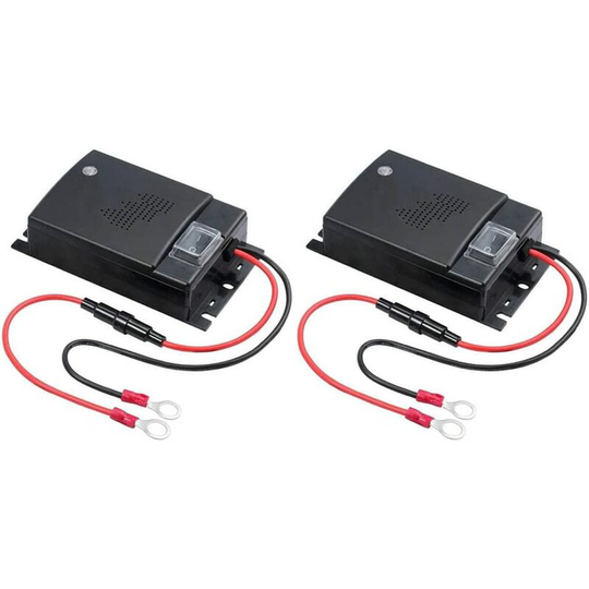 2X Ultrasonic Automatic Animal / Mice / Rat Repellent, 12V Automatic Pest Control Rodent Defense Vehicle Vehicle Protection