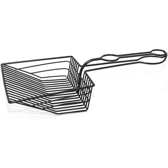 Cat Litter Scoop Cat Litter Scoop Pet Metal Scoop (Black)