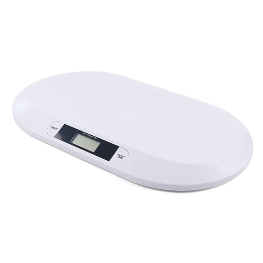 Digital Baby Scale Multifunctional Infant Pet Dog Cats Weighing Scale With LCD Display Measuring White