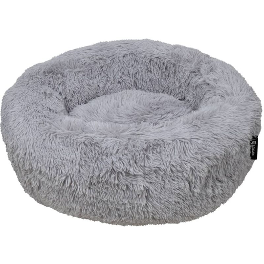 Pet Bed fuzz Light Grey l District70 Grey