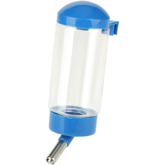 Denuotop - Automatic Pet Feeder for Cats Dogs Hanging Pet Water Bottle Portable Leak Proof Automatic Pet Water Bottle Ball Nozzle (Blue)