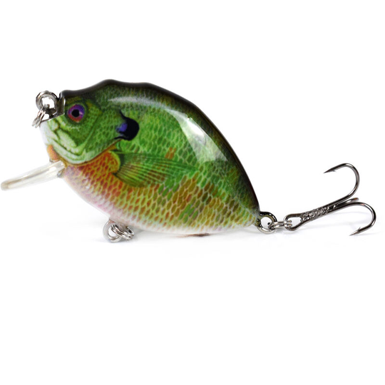 6cm 15g Mini Wobbler Fishing Lure Artificial Hard Bait Crankbait for Fish Bass Fishing Tackle,model: 3 - model: 3