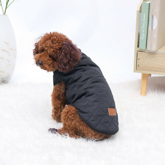 New winter vest warm dog cotton coat small dog Teddy poodle pet clothes 25*38*26cm