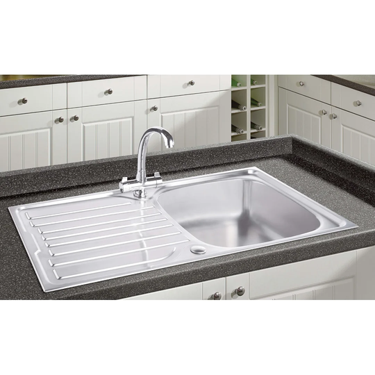 96.5cm x 50cm Single Drainer Kitchen Sink