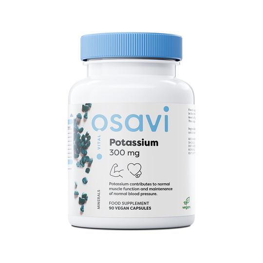 300 mg 90 vegan Potassium VEGAN Food Supplement