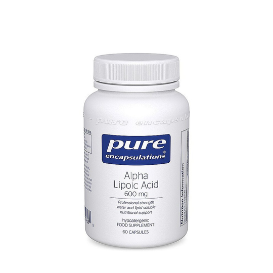 Pure Encapsulations Alpha Lipoic Acid- 600 Mg, 60 Capsules