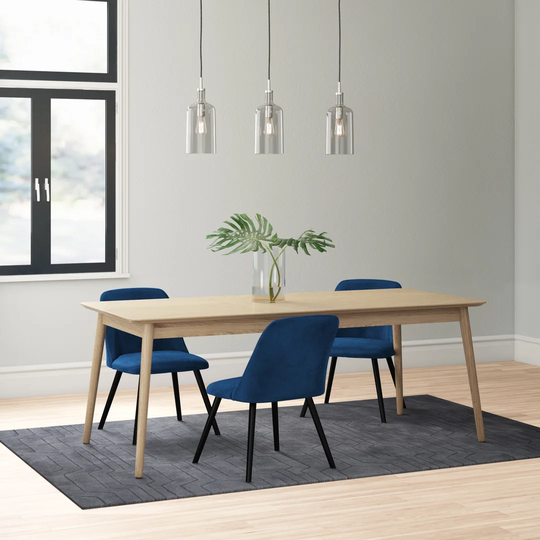 Courtland 90 Cm Butterfly Leaf Solid Wood Dining Table