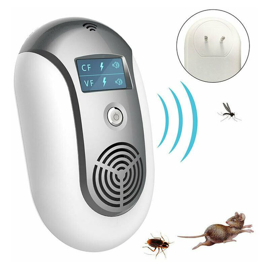 Qersta - Ultrasonic Mosquito Repeller,Carivent Ultrasonic Mosquito Repeller, Electric Fly Repellent Repellent Device Indoor Mouse, Mosquito,