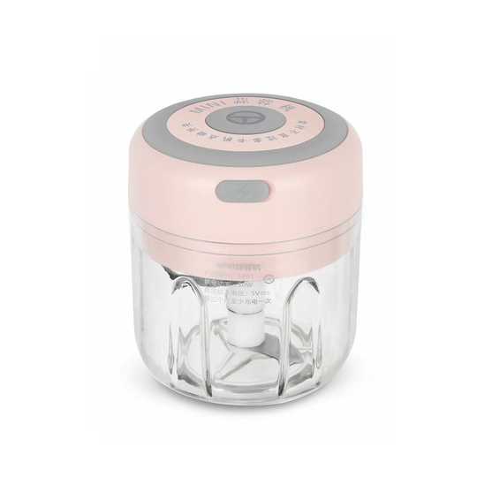 Langray - Mini Vegetable Chopper, Electric Mini Garlic Chopper, Food processor small, Garlic Press Mincer Pepper Chili Nuts Meat Grinder, Mincer