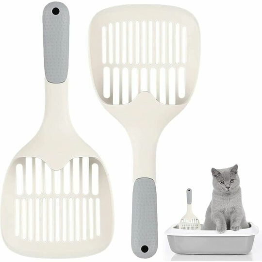 Monly - 2 pieces litter shovel, cat shovel, litter shovel, cat litter shovel, cat shovel, cat litter shovel, litter shovel, litter shovel for