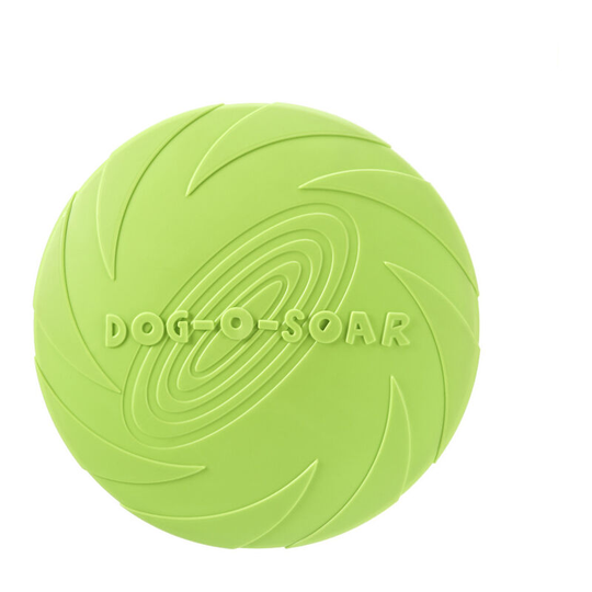 Pet Frisbee, Pet Toy Frisbee, Floating Training Pet Supplies (15cm) green - Muff