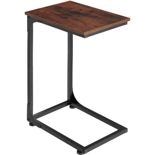 Side table Erie 40x30x63cm - coffee table, sofa table, living room table - industrial dark - industrial dark