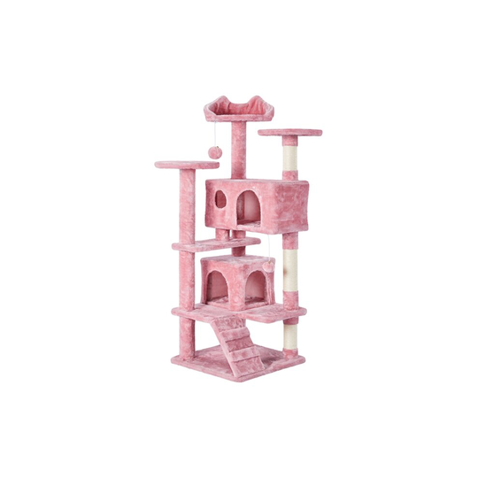 Yaheetech 54.5''High Cat Tree Tower Cat Tree Condo Kitten Tree Tower