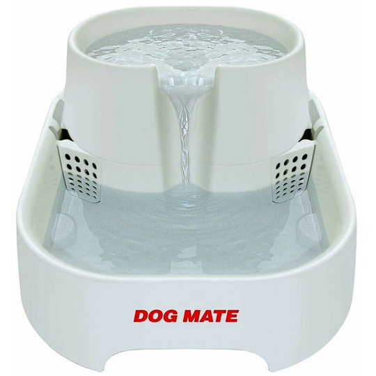 Dog Mate - Large Fresh Water Drinking Fountain for Dogs and Cats