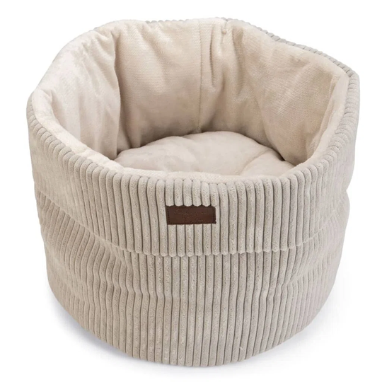 Designed by Lotte Cat Basket Ribbed 50 x 35cm
