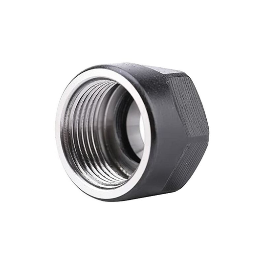 Er11-M Collet Collet Nuts, Collet Collet Nuts for cnc Milling Collet Chuck Holder Lathe Machine Precision Collet Tools (M15*1-Black)