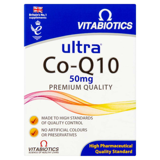 Vitabiotics Ultra Co-Q10 50mg - 60 Tablets