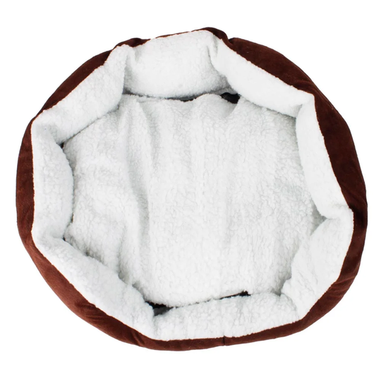 Waterloo Cotton Bolster Cushion in Coffee