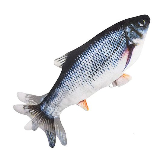 Cat Toy Electronic Moving Simulation Fish Toy, Realistic Automatic Interactive Cat Toy.