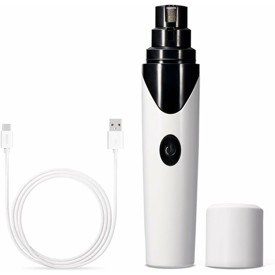 Rechargeable pet dog nail grinder usb rechargeable pet nail clipper dog cat claw nail beauty trimming tool