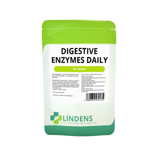 Digestive Enzymes Daily 2-PACK 180 Tablets w/ Betaine hcl Amylase Papain Lipase